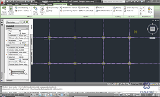 AutoCAD Architecture 2011 - AutoCAD Architecture - sloupov� osnova, 20.7.2010