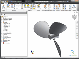 Inventor 2012 - Inventor - konstrukce vrtule, 18.1.2012