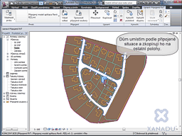 Revit Architecture 2010 - Sd�len� sou�adnicov� syst�m (AutoCAD-Revit), varianty polohy, 9.6.2010