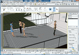 3ds Max 2014 - Zalidnn vizualizac - Populate, 07.05.2013