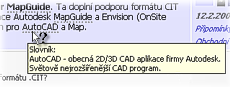 Uk�zka z v�pisu CAD tipu