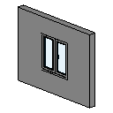 C_Reynaers_ES 50 Functional_Window_Outside Opening_Double_Ve.rfa