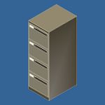 Filing Cabinet - 4 Drawer