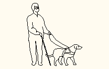 Blind-dog