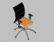 3d office chair