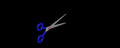 Scissor 3D Gunting