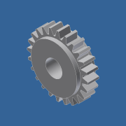 Gear 24 tooth (with clutch) -  part a