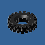 Tire 17 x 43