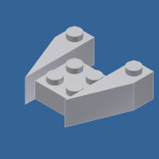 brick 4x4 slope model 2