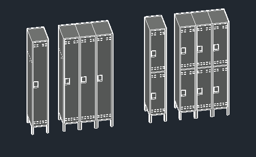 Single and Double Tier Lockers