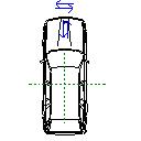 Automobil - 2D symbol