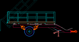 Tipping Trailer 3800x1800x800