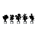 Plant_Set-of-5-Grey-Concrete-Effect-Planters-w