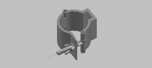 3D SCAFFOLD TUBE COUPLIER