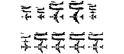 Boing Airplanes-2D detailed