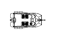 twin hull on trailer