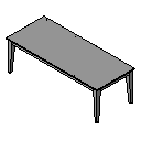 Genus Occasional Table Rectangle