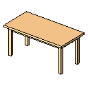 VanillaRectangular Table