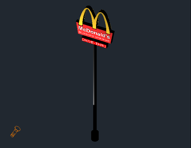 DOWNLOAD mcdonaldspost.dwg