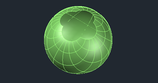 DOWNLOAD stereographic_sphere_3d_surface.dwg