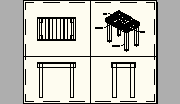 DOWNLOAD 2_FT_X_3_FT_SLAT_TOP_TABLE.dwg