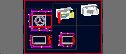 DOWNLOAD microonde_Whirlpool_3D_e_2D_CAD.dwg