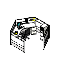 47_Teknion_64_Sq_Foot_Workstation.rfa