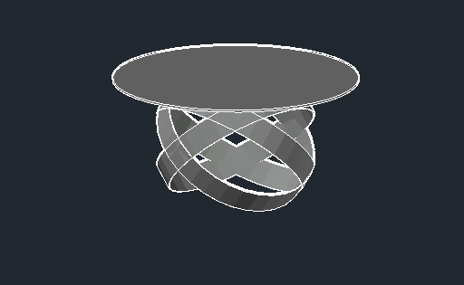 DOWNLOAD 58inch_Round_Dining_Table.dwg