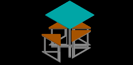 DOWNLOAD Designer_Dining_Table&Chair.dwg