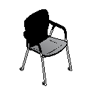 DOWNLOAD HM_Seating_Keyn_Chair4-LegBase.rfa