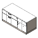 HM_CanvasStorage_FM74_MetalLowCredenzaDoorsWithDrawers.rfa