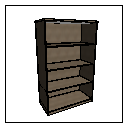 DOWNLOAD Moventi_OffcStrg_Storage_Bookcase500Deep.rfa