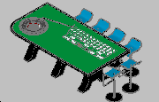 DOWNLOAD Roulette_table_3D.dwg