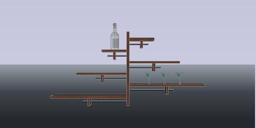 DOWNLOAD Wall_Shelving_Unit_custom.dwg