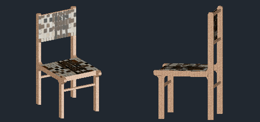 DOWNLOAD silla_de_cuero_de_vaca.dwg