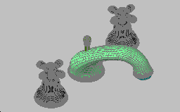 DOWNLOAD lavatory-faucet.DWG