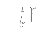 DOWNLOAD shower_head_and_mixer.dwg