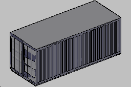 DOWNLOAD Cargo_container_20.dwg