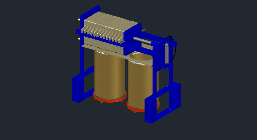 DOWNLOAD waste_water_filter_press.dwg