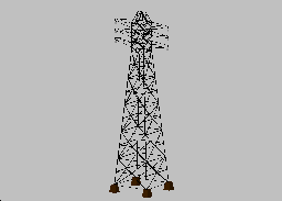 DOWNLOAD powerline-tower.dwg