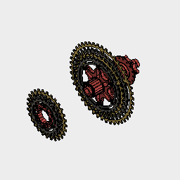 DOWNLOAD MTB_Rear_Wheel_Assembly.f3d