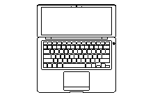 DOWNLOAD Portatil_Macbook_Air.dwg