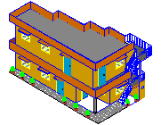 DOWNLOAD COMMERCIAL_HOUSE_-2D.dwg