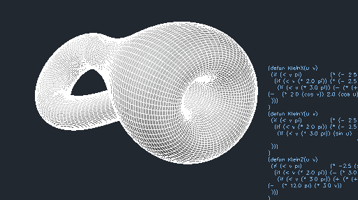 DOWNLOAD Klein-bottle-3DPlot.dwg