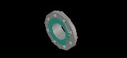 DOWNLOAD Flange_DN100_PN40_with_gasket_in_mm.dwg