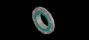 DOWNLOAD Flange_DN150_PN16_with_gasket_in_mm.dwg