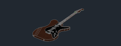 DOWNLOAD Vgmm_Guitar_001_3D.dwg