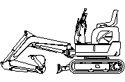 DOWNLOAD mini_escavadeira.dwg