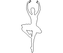 DOWNLOAD ballerina.dwg