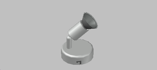 DOWNLOAD 3D-230V_GU10_SINGLE_SPOTLIGHT.dwg